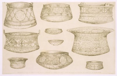 Designs for Arab and Persian Bowls and Basins, from 